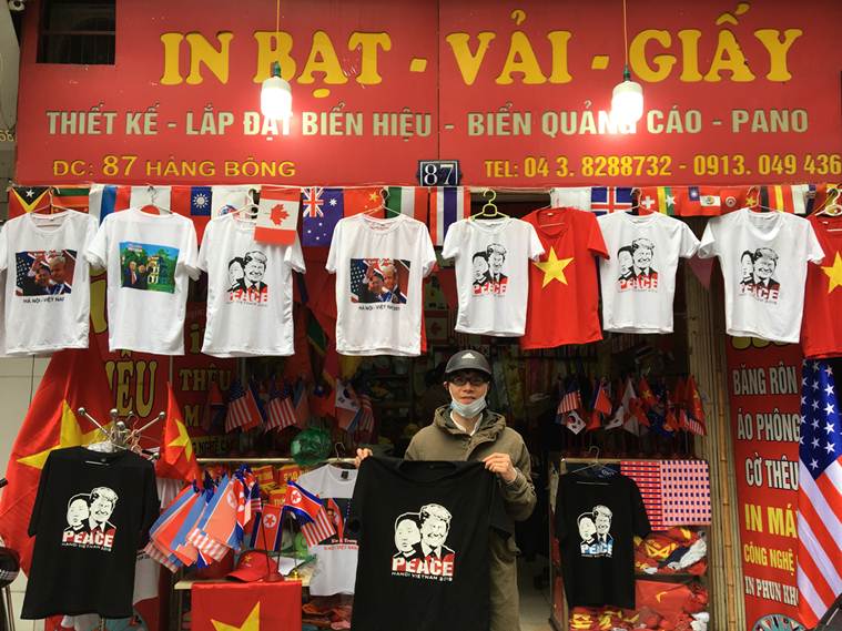 Kim-Trump summit is good business for Hanoi shops