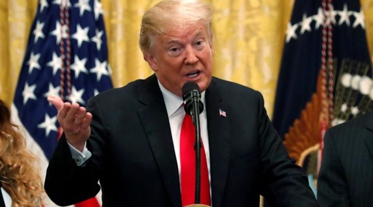 donald trump, united states, us, abraham lincoln, russia, us government, partial us shutdown, mexico border wall, nancy pelosi, congress, world news, indian express news