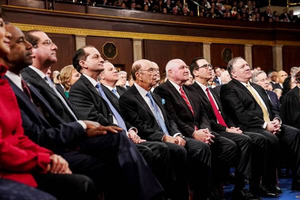 State of the Union: Donald Trump asks for unity, but presses hard line on immigration