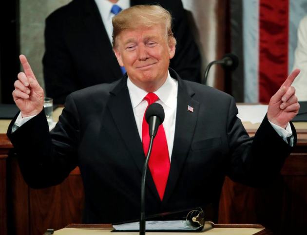 Donald Trump's second State of the Union — in photos