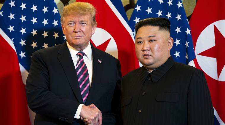 President Donald Trump meets with Kim Jong-un, the North Korean leader, in Hanoi