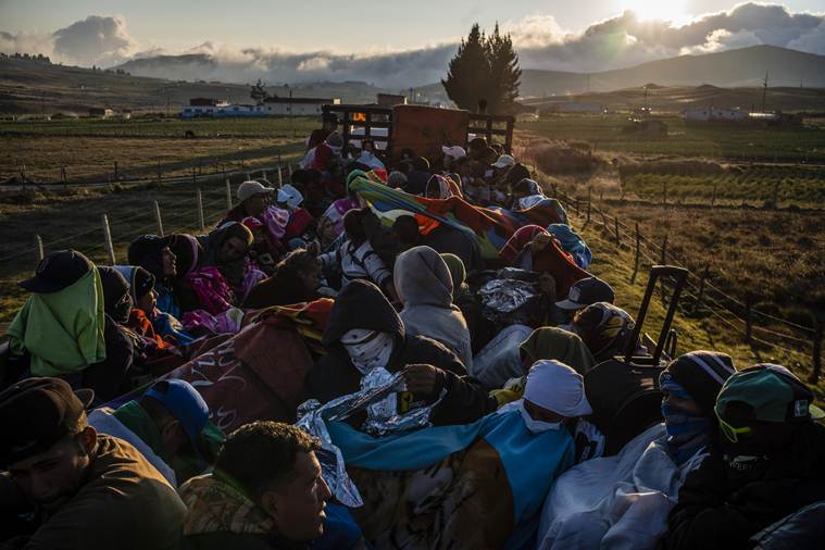 Refugees fleeing Venezuela face desperate hike to 12,000 feet