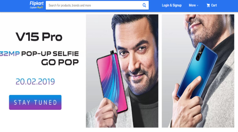 vivo v15 flipkart price