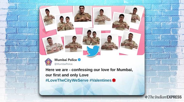 Valentine's day, Mumbai police, mumbai police valentine's wish, Mumbai, police, valentine's tweet, twitter reactions, trending