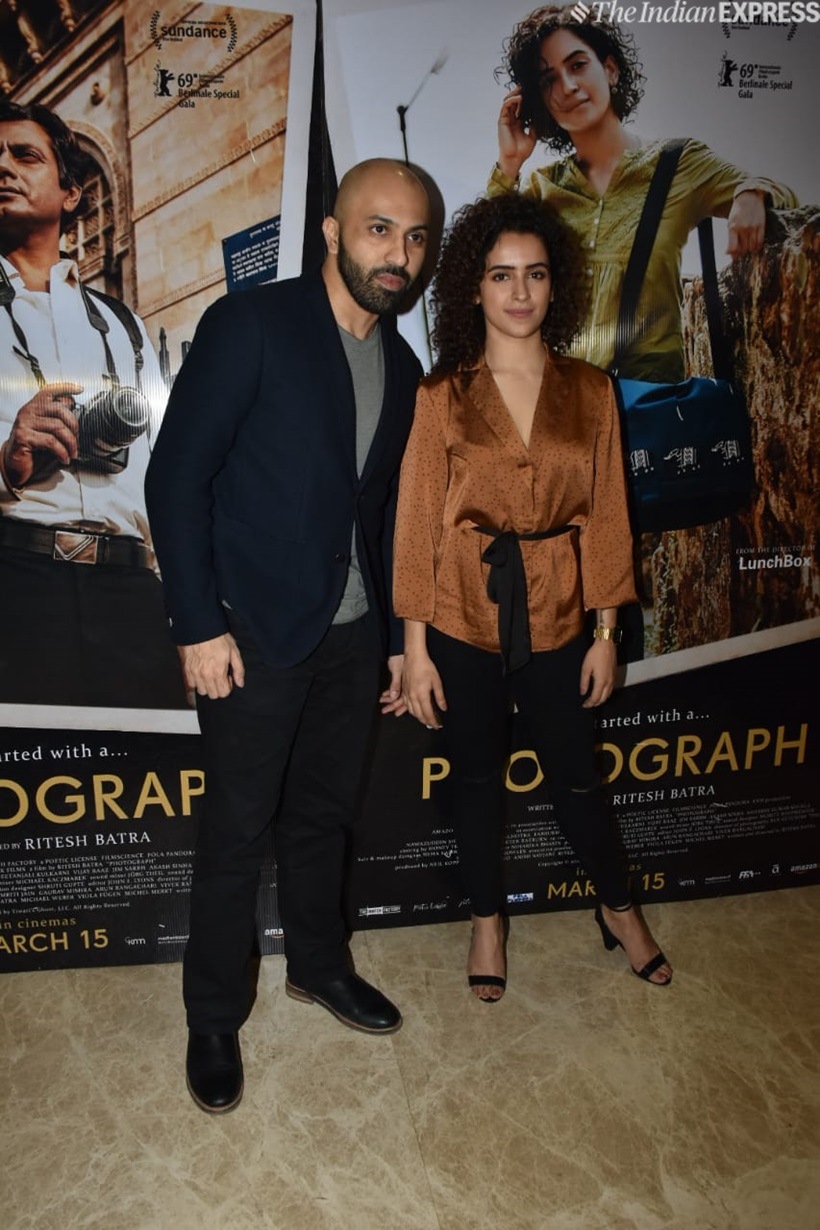 sanya malhotra at photograph trailer launch