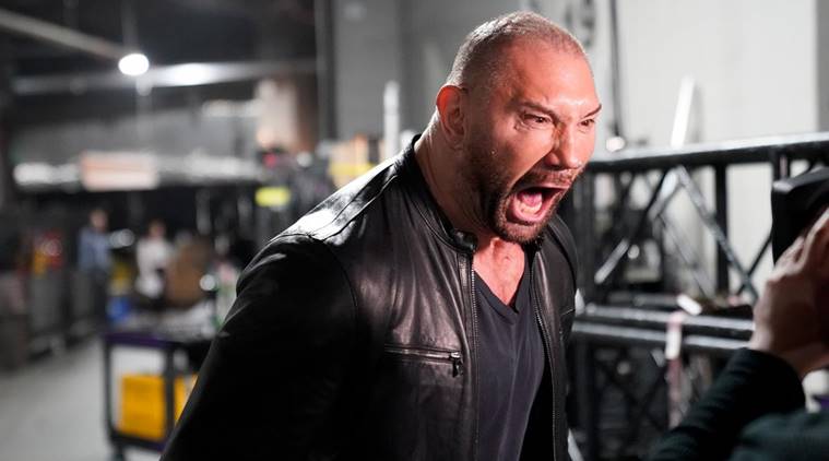   Batista attacked Ric Flair during WWE Raw 