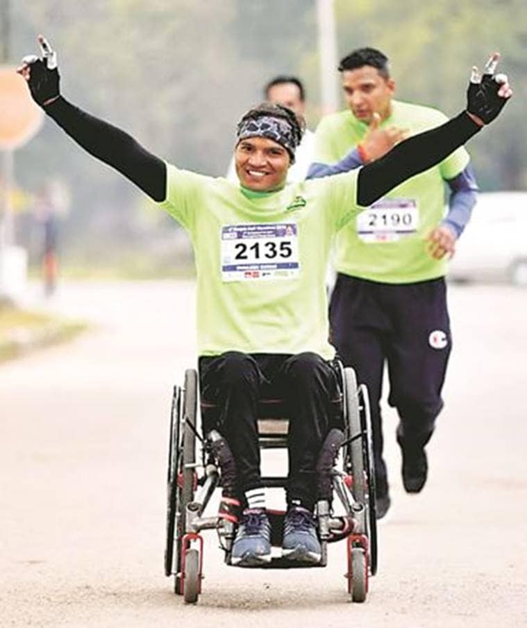 The real champs: Unmindful of their disability, these people have embraced sports