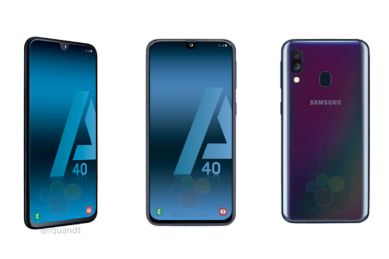 Samsung Galaxy A40: Samsung Galaxy A40 with 25MP selfie camera revealed -  Times of India