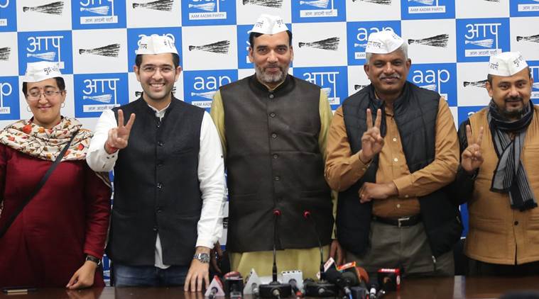 AAP in Delhi: vote share up & up, with or without seats