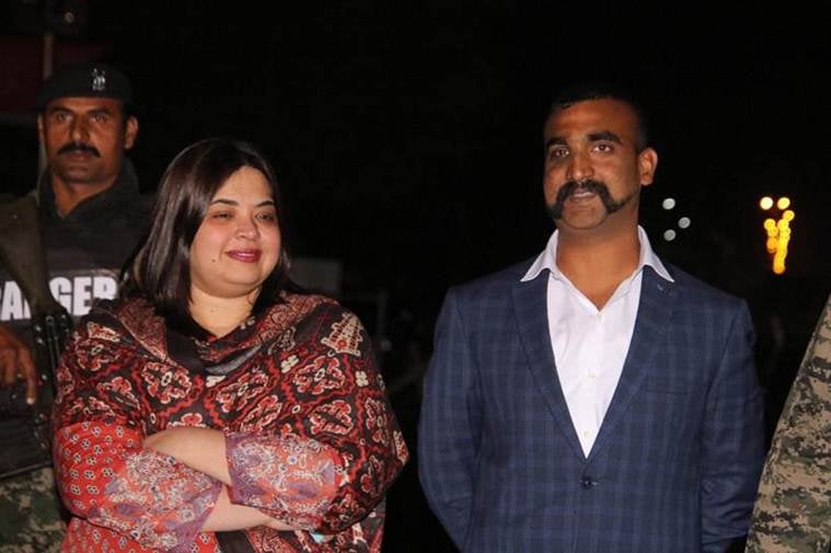Abhinandan Varthaman returns, abhinandan returns, abhinandan back, IAF Wing Commander Abhinandan Varthaman, Abhinandan Varthaman, Abhinandan Varthaman returns, Abhinandan, Abhinandan Varthaman Pakistan release, Pakistan release IAF Commander, IAF commander released, India news, Indian Express
