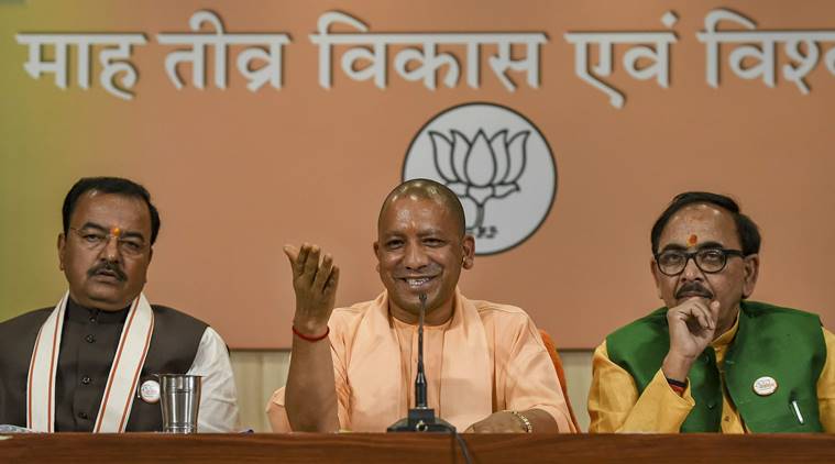 yogi adityanath, 2 years completion, adityanath government, adityanath 2 years completion, uttar pradesh law and order, uttar pradesh riots, indian express