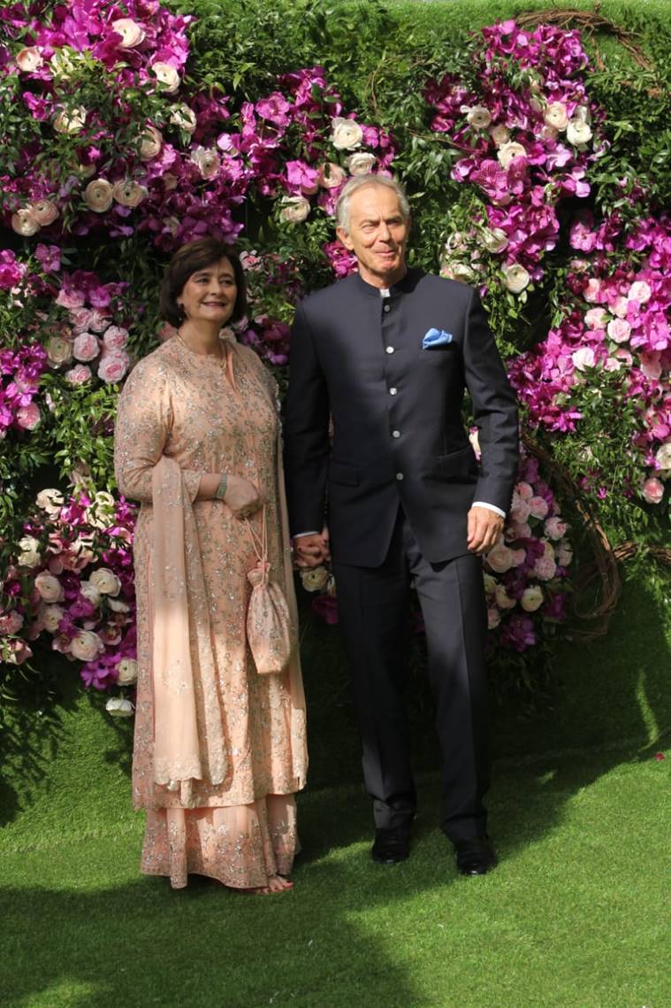   Tony Wedding blair akash ambani 