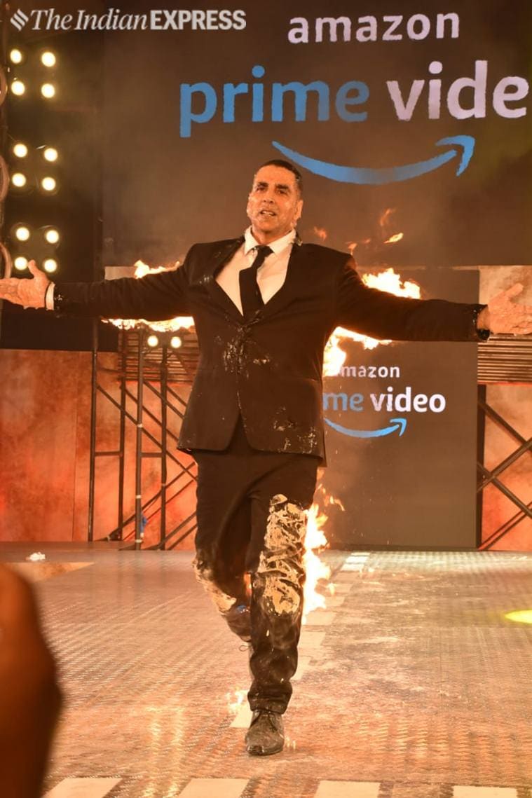 akshay kumar at amazon prime web series launch