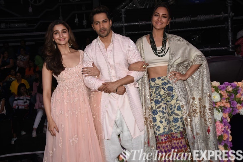 alia bhatt, varun dhawan, sonakshi sinha. kalank