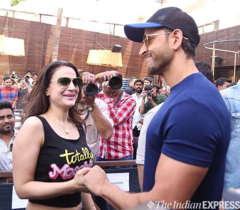 Ameesha Patel, Hrithik Roshan