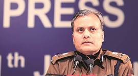 Amulya Patnaik, Delhi Police Commissioner, Delhi Police, Amulya Patnaik retirement, Delhi Police Commissioner retirement, Delhi elections, Delhi Assembly elections, Delhi news, city news, Indian Express