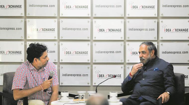 Anand Sharma, Idea Exchange, Congress leader Anand Sharma, UP Congress, SP BSP, Lok Sabha Elections 2019, Lok Sabha polls, BJP campaign, PM Modi, BJP, Congress, Opposition, India news