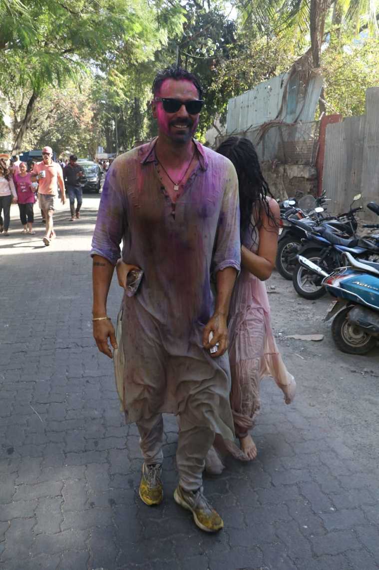 Arjun Rampal holi