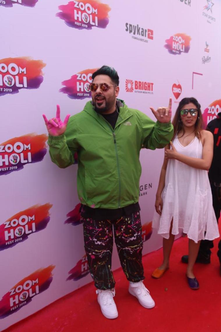 rapper Badshah holi