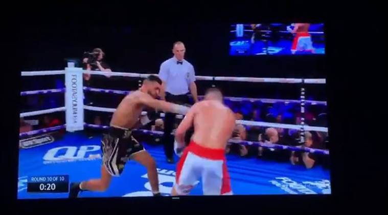 WATCH: Boxer taunts opponent in final few seconds, gets knocked out