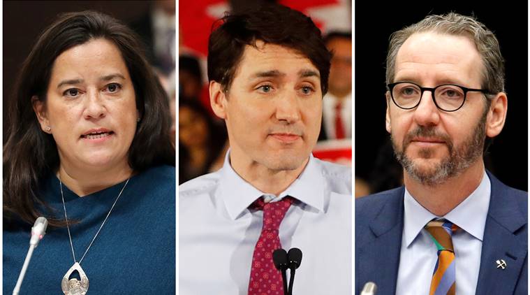 Justin Trudeau, Canada, Canada PM, SNC-Lavalin scandal, Jody Wilson-Raybould, Canada politics, canada elections, liberal party, world news, indian express
