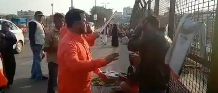 Video shows men assaulting Kashmiri traders in Lucknow, one arrested