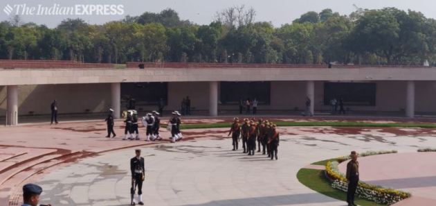 National War Memorial hosts its first change of guard ceremony