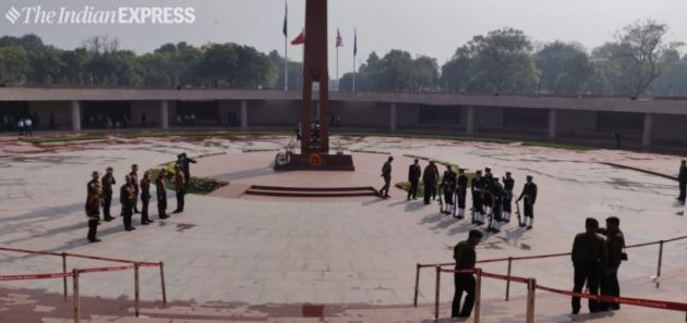 National War Memorial hosts its first change of guard ceremony