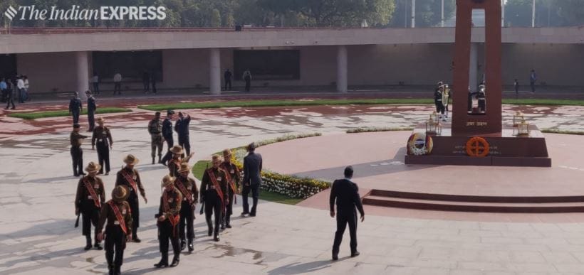 National War Memorial hosts its first change of guard ceremony