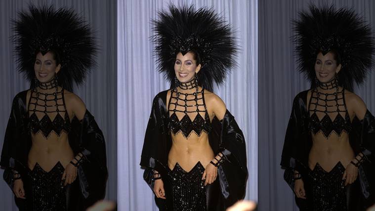 Cher, Cher oscars outift, indian express, indian express news