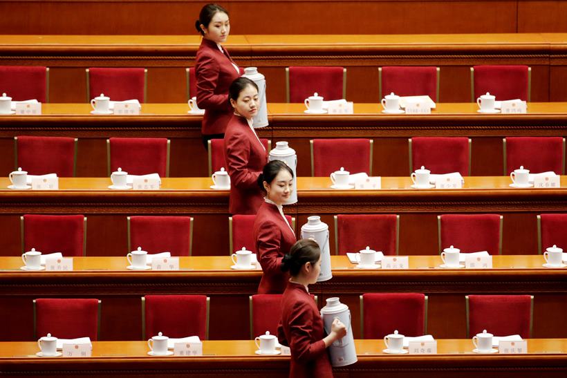 Quirky moments from China's annual Congress