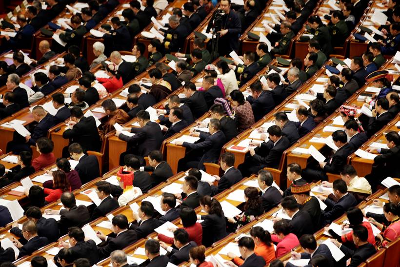 Quirky moments from China's annual Congress