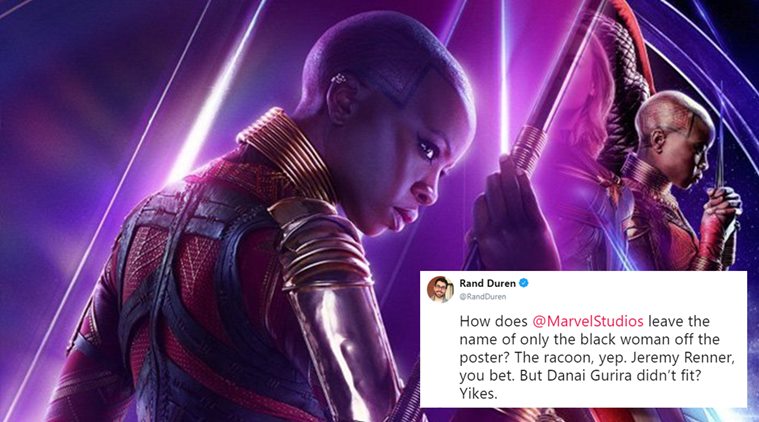 Marvel adds actor Danai Gurira’s name in Avengers: Endgame poster after