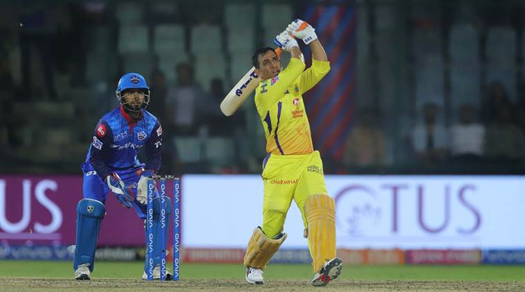 chennai super kings dhoni six