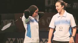 egypt india open India open, yonex-sunrise india open, india open news, Doha Hany, Hadia Hosny India open, badminton news, sports news, indian express