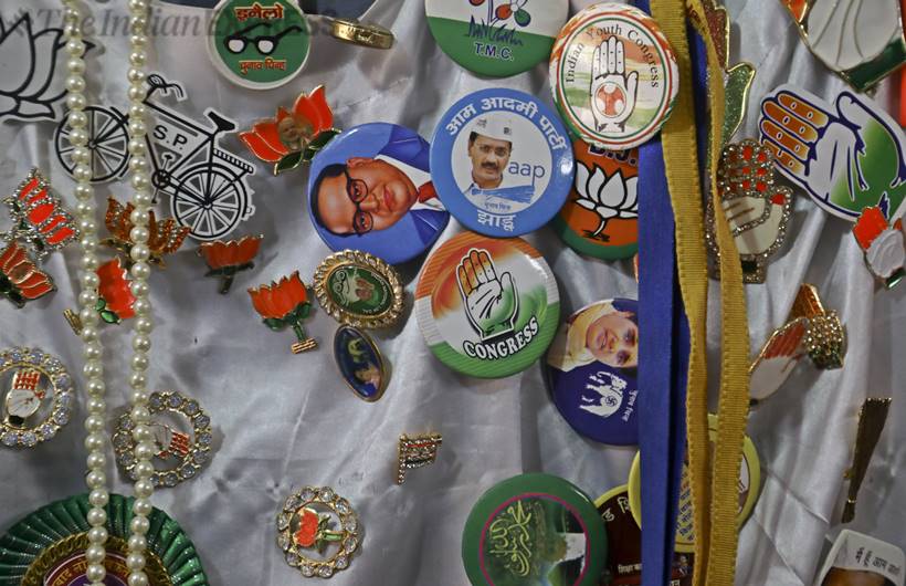 Rainbow of colours in Lok Sabha election campaign