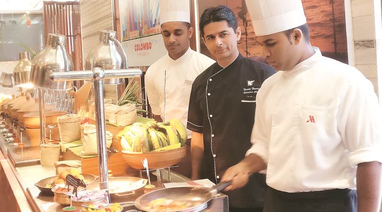 sri lanka, lakshita madushan, hiren madushanka, chef, sea food, sinhalese, culinary culture, jaffna chicken curry, chandigarh, sri lankan serenade, cuisine, british, dutch, portugese, indian express news