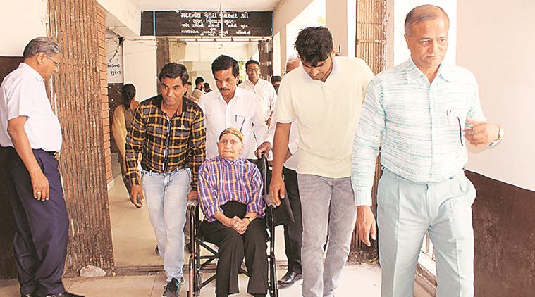 Mahatma Gandhi’s wheelchair-bound relative summoned by Surat official to second-floor office