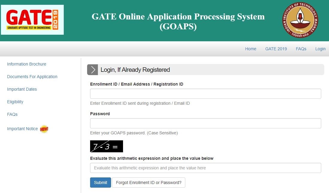 Released! How to download GATE 2019 score card | Education Gallery News ...