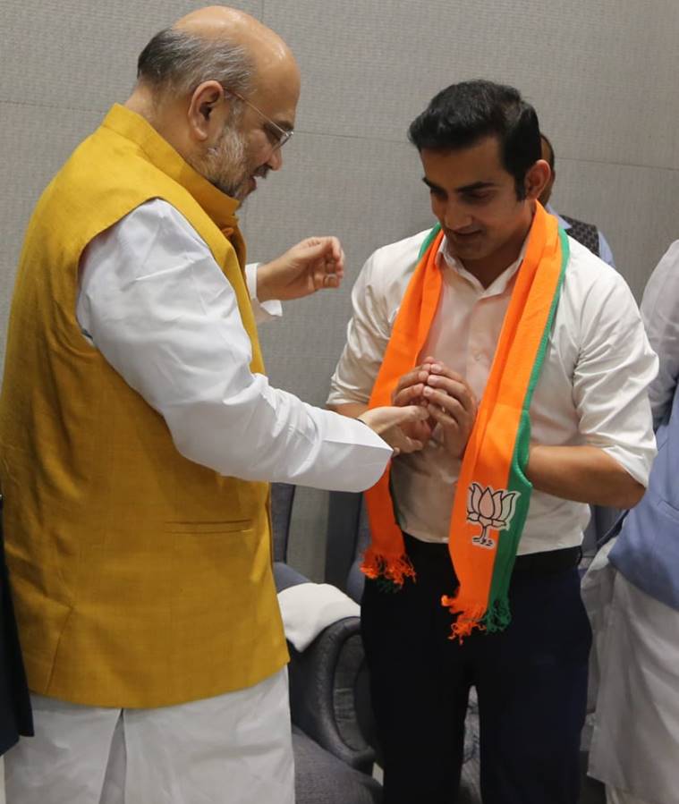 former cricketer Gautam Gambhir joins BJP, says PM Modi is his inspiration