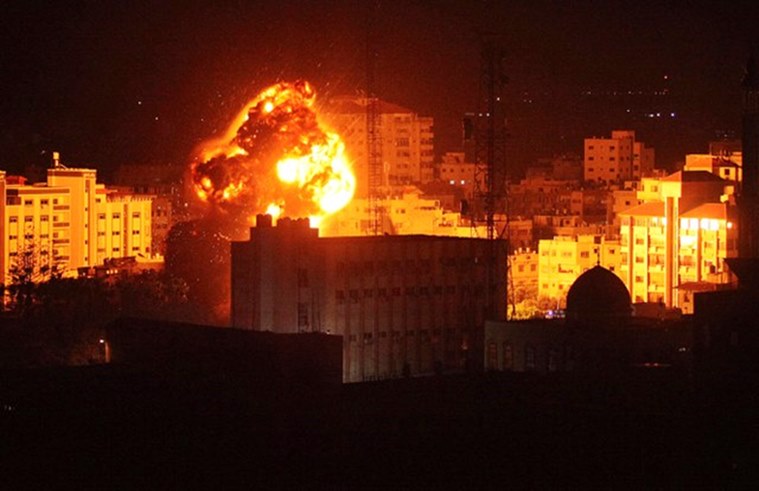 hamas, israel, gaza strip, gaza rocket, benjamin netanyahu, israel pm, gaza israel conflict, world news, indian express