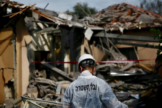 Israel strikes Gaza after rockets hit Tel Aviv