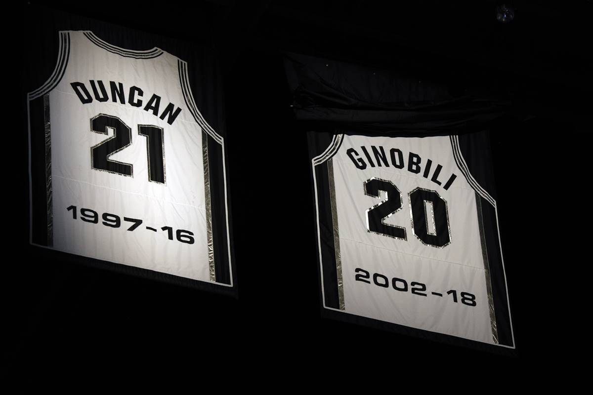 NBA: Spurs retire Manu Ginobili's 