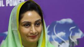 Ladhowal food park project, Harsimrat Kaur Badal, Captain Amarinder Singh, Ladhowal food park delay, punjab news, indian express