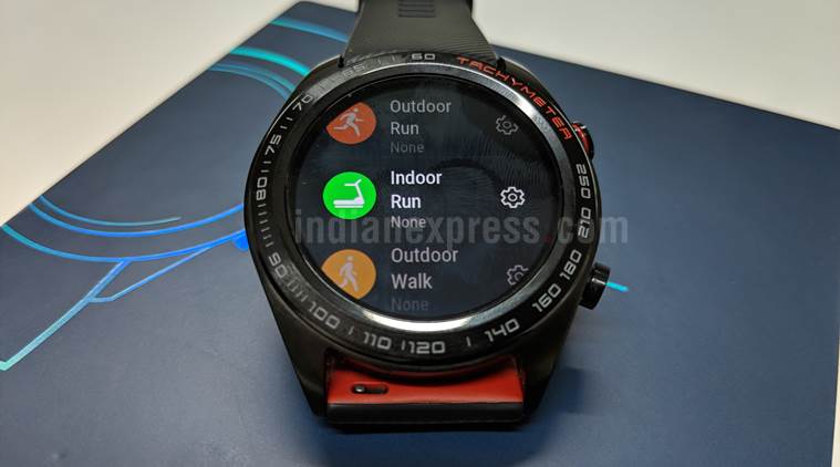 honor magic watch size