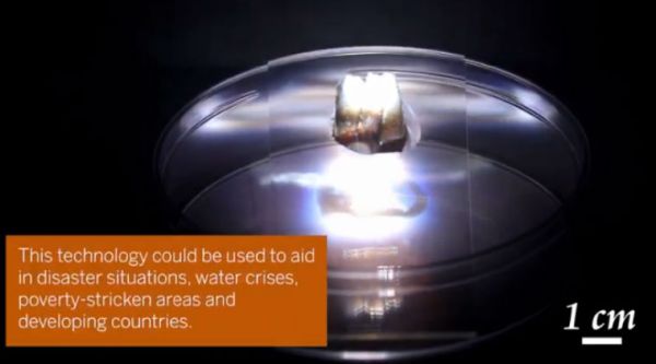 Solar power, water from air, hybrid materials, Guihua Yu, University of Texas at Austin, hydrogels
