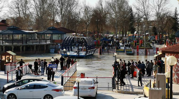 Ferry packed with Iraqis celebrating holiday sinks; 94 die