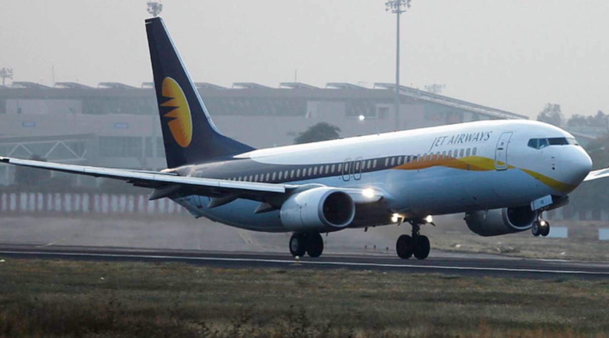 jet airways, jet airways share, jet airways news, share market, jet airways debt, jet airways crisis, jet airways share plunge, jet airways share fall, share market news, latest news, indian express news
