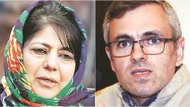 Mehbooba Mufti Omar Abdullah, Kashmir leaders detention, Modi Kashmir, indian express news