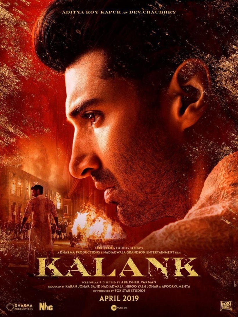 kalank posters aditya roy kapur